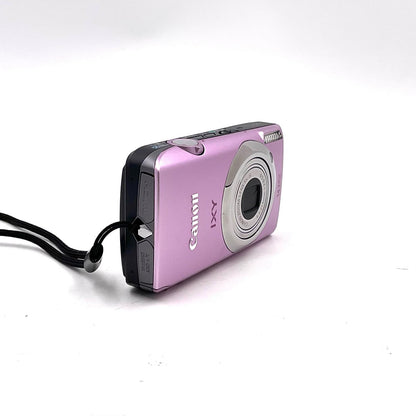 【全額返金保証】【最速発送】Canon コンパクトデジタルカメラ IXY 10S ピンク 美品 動作確認済