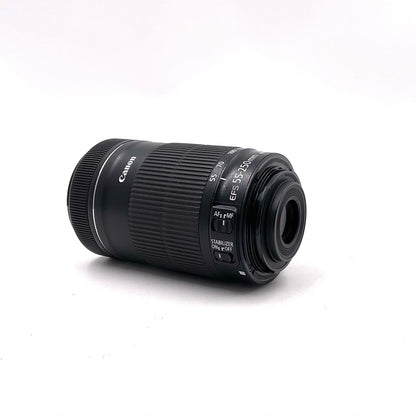 【全額返金保証】【最速発送】Canon EF-S55-250mm F4-5.6 IS STM 美品 動作確認済