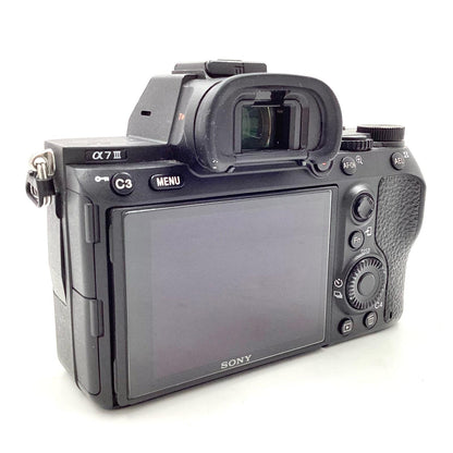 【全額返金保証】【最速発送】Sony デジタル一眼 α7 III ボディ ILCE-7M3 美品 動作確認済