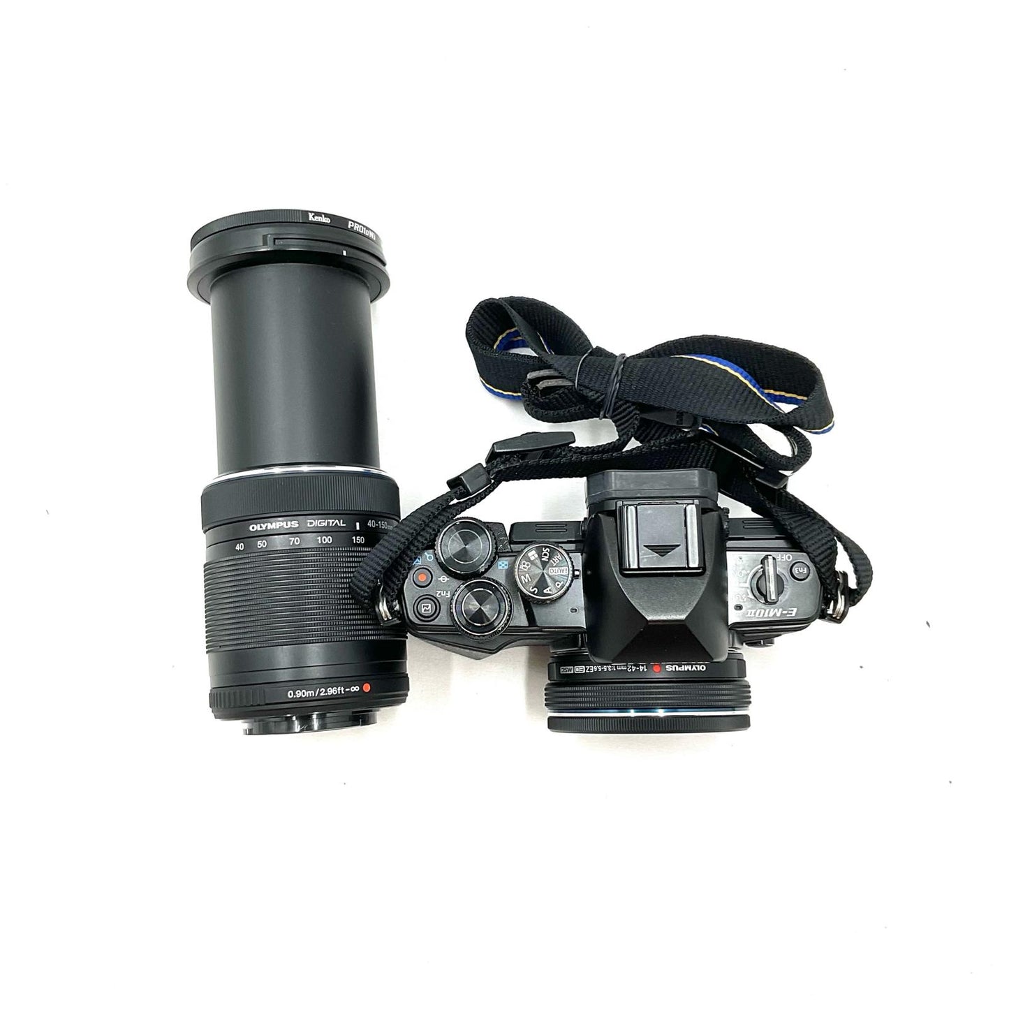 【全額返金保証】【最速発送】OLYMPUS デジタル一眼 OM-D E-M10 Mark II EZダブルズームキット [ブラック] 美品 動作確認済