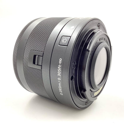【全額返金保証】【最速発送】Canon EF-M28mm F3.5 IS STM 美品 動作確認済