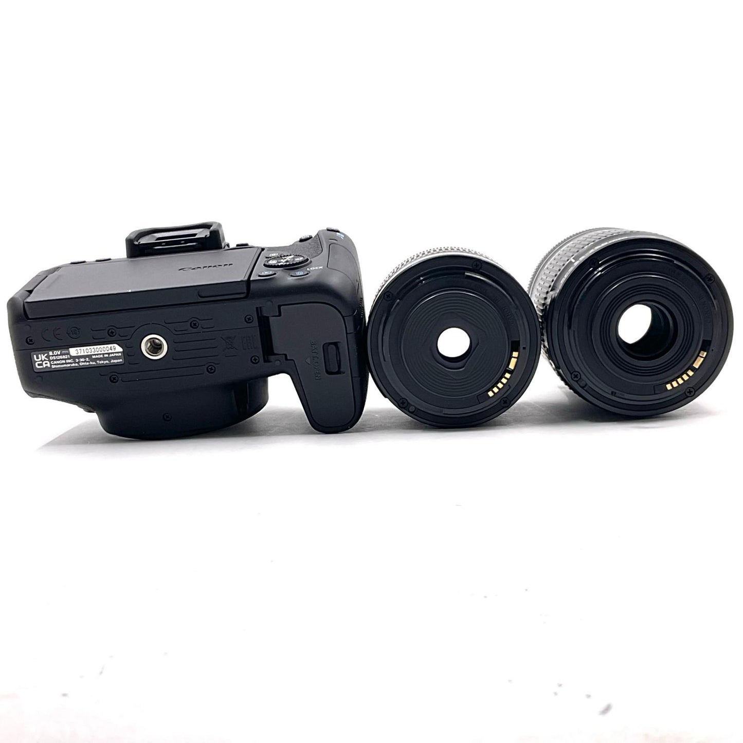 【全額返金保証】【最速発送】Canon デジタル一眼 EOS Kiss X10i ダブルズームキット ブラック 美品 動作確認済