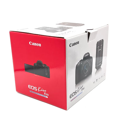 【全額返金保証】【最速発送】Canon デジタル一眼 EOS Kiss X10i ダブルズームキット ブラック 美品 動作確認済