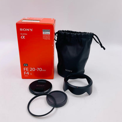 【全額返金保証】【最速発送】Sony FE 20-70mm F4 G SEL2070G 美品 動作確認済