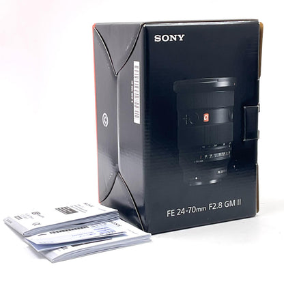 【全額返金保証】【最速発送】Sony FE 24-70mm F2.8 GM II SEL2470GM2 美品 動作確認済