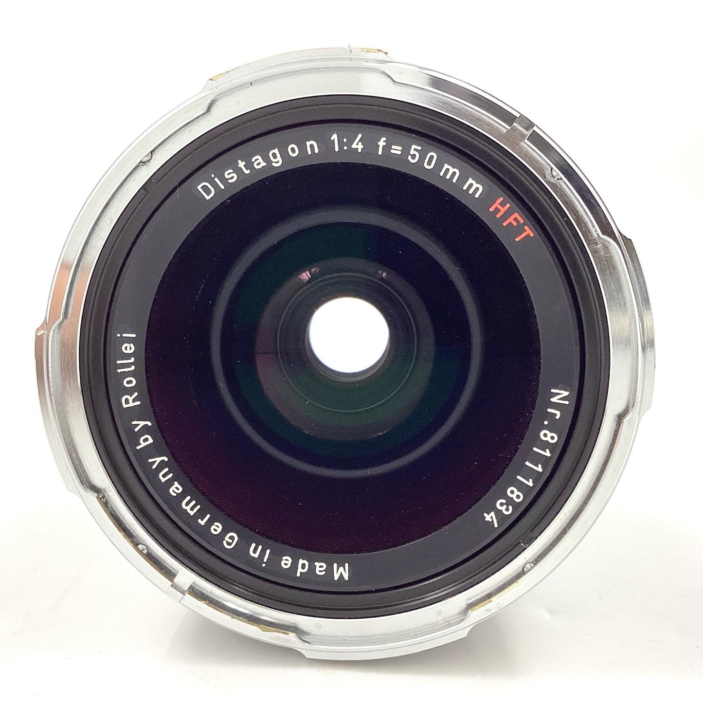 【全額返金保証】【最速発送】 Rollei Distagon 50mm F4 HFT Rolleifrex 6008用 動作確認済