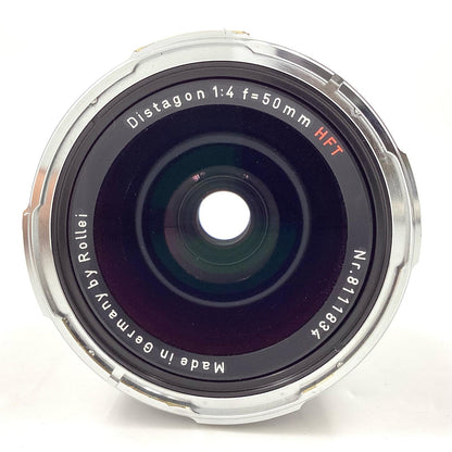 【全額返金保証】【最速発送】 Rollei Distagon 50mm F4 HFT Rolleifrex 6008用 動作確認済