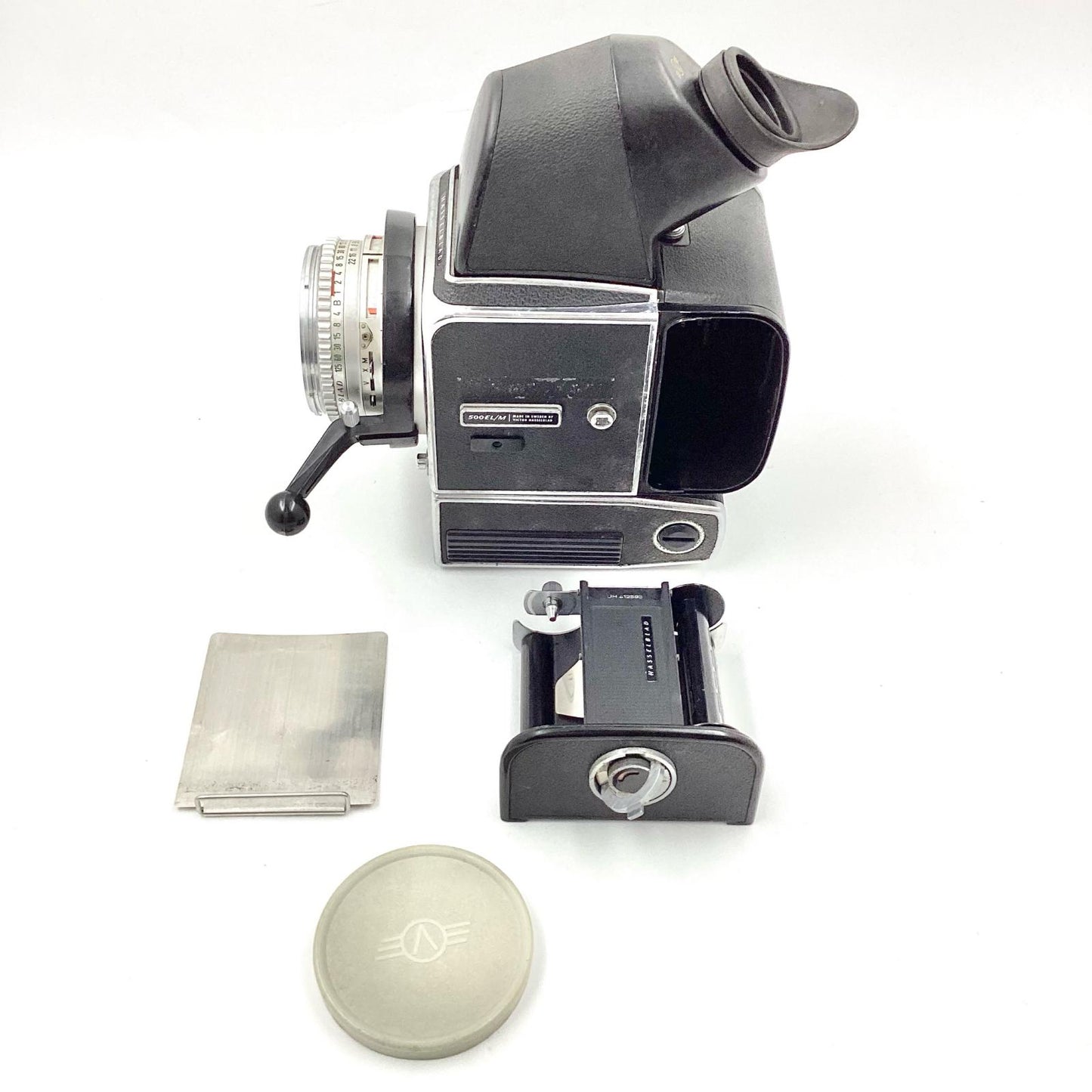 【最速発送】Hasselblad 500EL/M Planar 2.8 80 シルバー【難有】