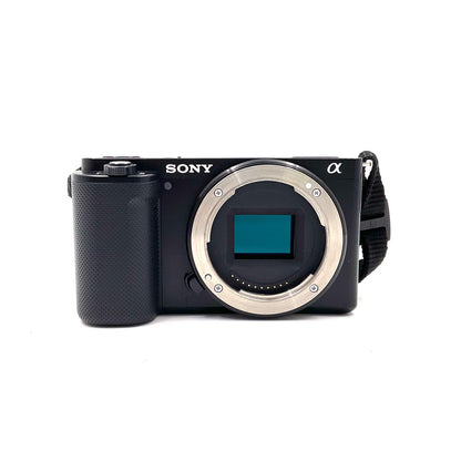 【全額返金保証】【最速発送】Sony デジタル一眼 VLOGCAM ZV-E10 ボディ ブラック 美品 動作確認済