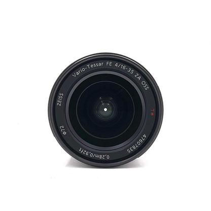 【全額返金保証】【最速発送】Sony Vario-Tessar T* FE 16-35mm F4 ZA OSS SEL1635Z 美品 動作確認済