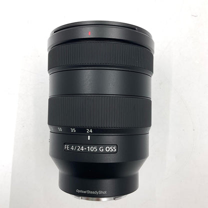 【全額返金保証】【最速発送】Sony FE 24-105mm F4 G OSS SEL24105G 美品 動作確認済