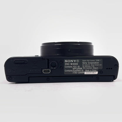 【全額返金保証】【最速発送】Sony コンパクトデジタルカメラ サイバーショット DSC-WX800 美品 動作確認済