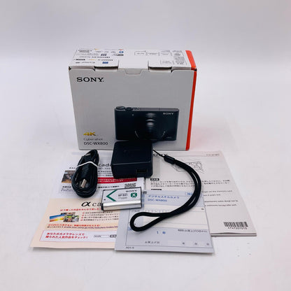 【全額返金保証】【最速発送】Sony コンパクトデジタルカメラ サイバーショット DSC-WX800 美品 動作確認済