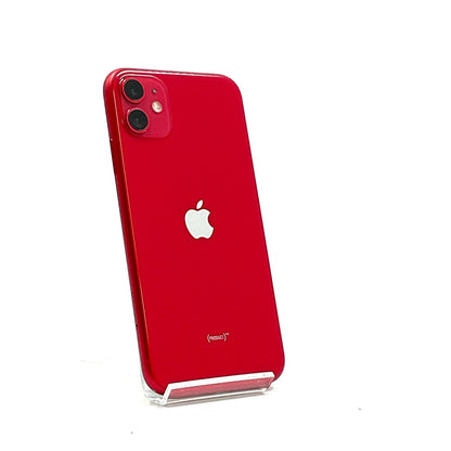 【全額返金保証】【最速発送】Apple iPhone iPhone 11 64GB (PRODUCT)RED au SIMフリー 白ロム 動作確認済 72%