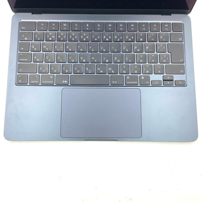 【全額返金保証】【最速発送】Apple MacBook Air 13.6インチ 2024 Apple M3 16GB 512GB ミッドナイト 94% 美品 動作確認済