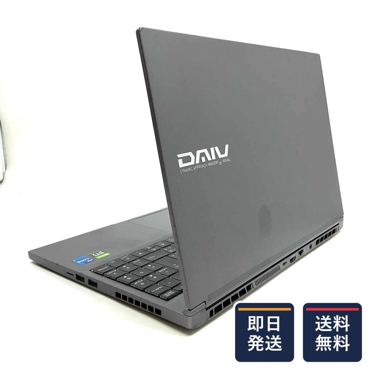【最速発送】MouseComputer DAIV 21115P-TGLABW11-H-B 11th Gen Intel(R) Core(TM) i7-11800H @ 2.30GHz 64GB【難有】