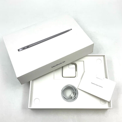 【全額返金保証】【最速発送】Apple MacBook Air 13.3インチ 2020 Apple M1 8GB 256GB スペースグレイ 98% 美品 動作確認済