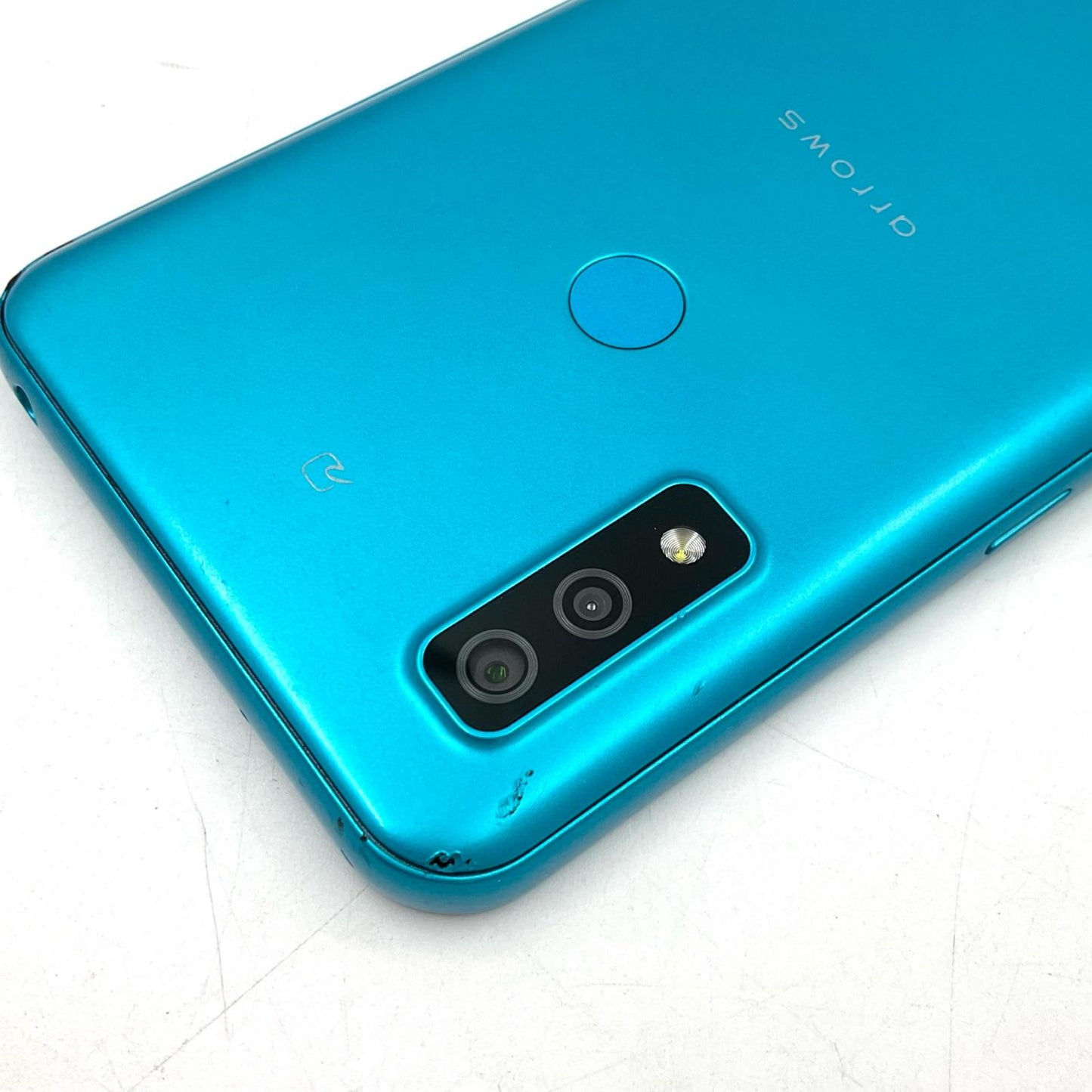 【全額返金保証】【最速発送】富士通 arrows 64GB ターコイズ Softbank SIMフリー A101FC 白ロム 動作確認済