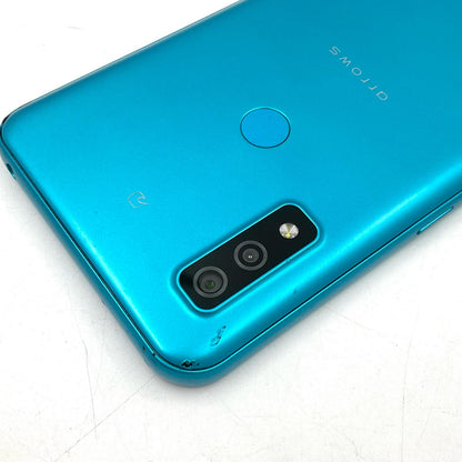 【全額返金保証】【最速発送】富士通 arrows 64GB ターコイズ Softbank SIMフリー A101FC 白ロム 動作確認済