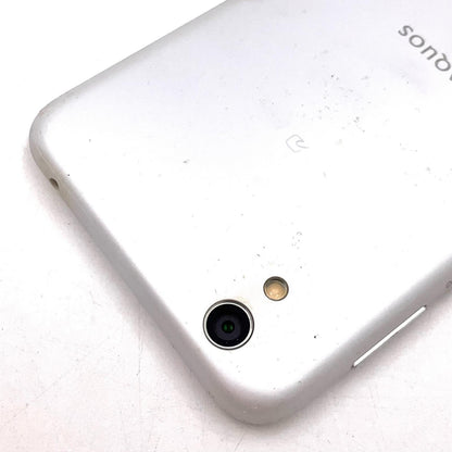 【全額返金保証】【最速発送】SHARP AQUOS sense 32GB グリーン au SHV40 白ロム 動作確認済