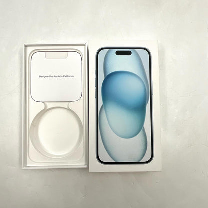 【全額返金保証】【最速発送】Apple iPhone iPhone 15 128GB ブルー Softbank 白ロム 美品 動作確認済 83%