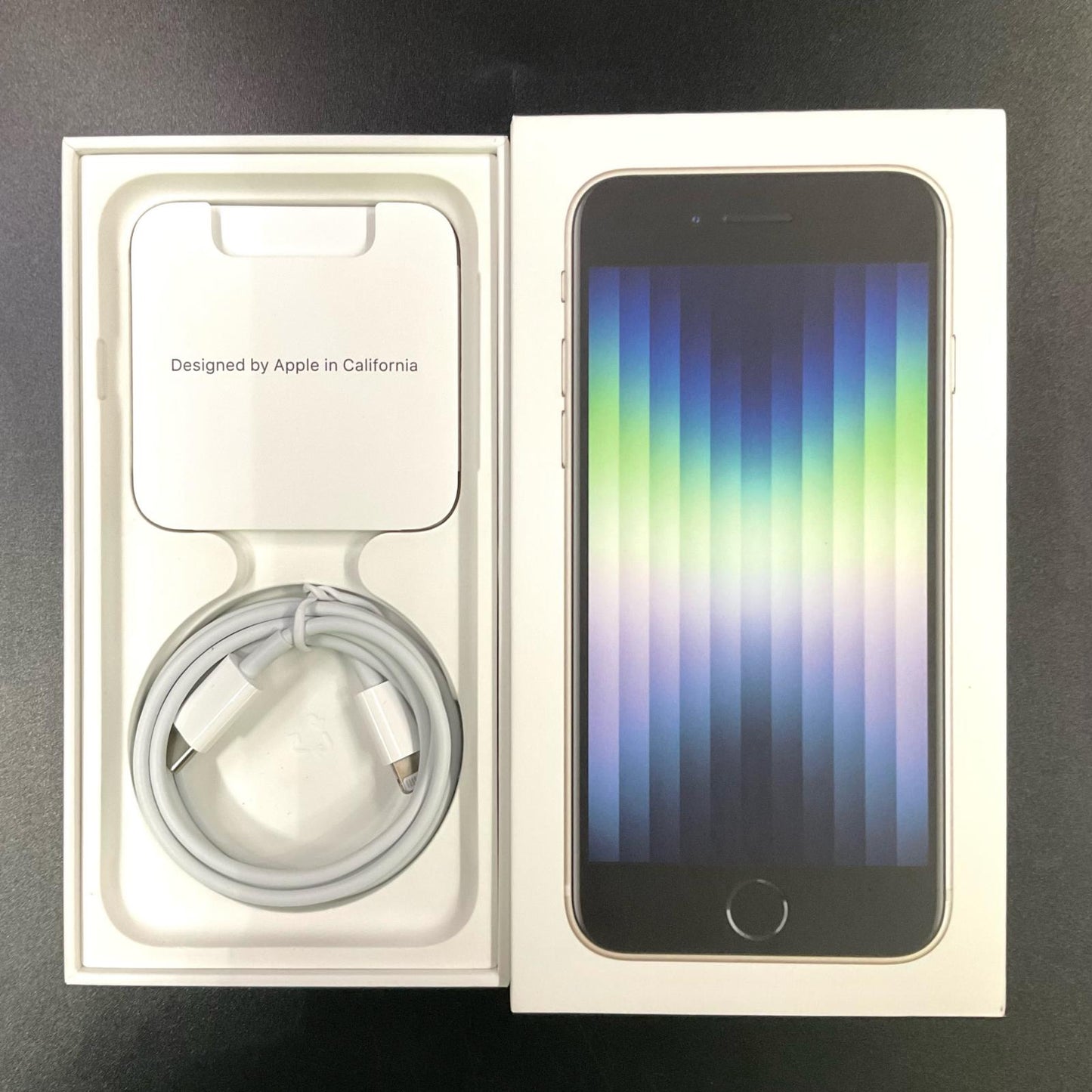 【全額返金保証】【最速発送】Apple iPhone iPhone SE（第3世代） 128GB スターライト SIMフリー 白ロム 美品 動作確認済 81%