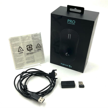 【全額返金保証】【最速発送】Logicool PRO X SUPERLIGHT Wireless Gaming Mouse MR0086 動作確認済