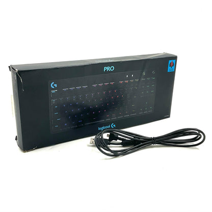 【全額返金保証】【最速発送】Logicool PRO Gaming Keyboard G-PKB-002LN 動作確認済