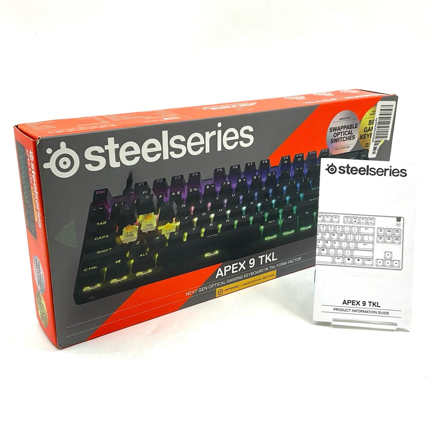 【最速発送】steelseries Apex 9 TKL KB21【難有】