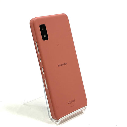 【全額返金保証】【最速発送】SHARP AQUOS wish2 64GB コーラル docomo SIMフリー SH-51 白ロム 美品 動作確認済