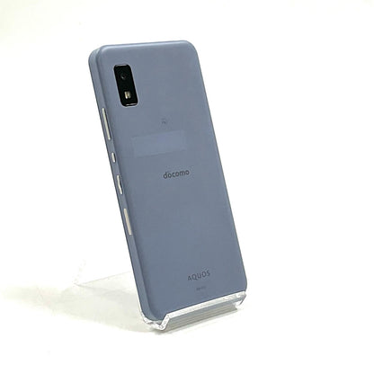 【全額返金保証】【最速発送】SHARP AQUOS wish2 64GB ブルー docomo SIMフリー SH-51 白ロム 動作確認済