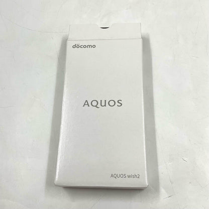 【全額返金保証】【最速発送】SHARP AQUOS wish2 64GB ブラック docomo SIMフリー SH-51 白ロム 美品 動作確認済
