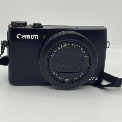 【全額返金保証】【最速発送】Canon コンパクトデジタルカメラ PowerShot G7 X 美品 動作確認済