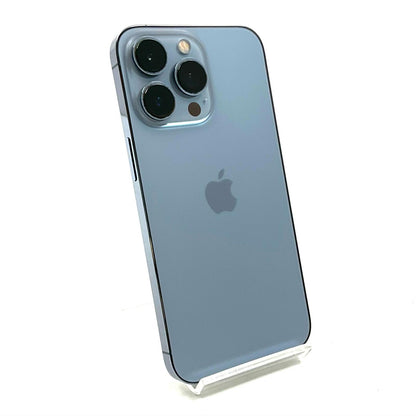 【全額返金保証】【最速発送】Apple iPhone iPhone 13 Pro 256GB シエラブルー docomo 白ロム 美品 動作確認済 80%