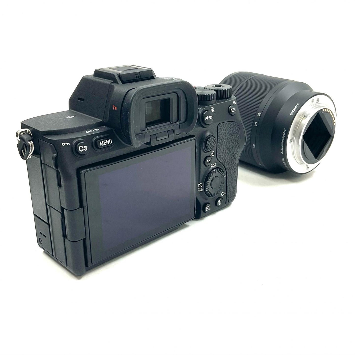 【全額返金保証】【最速発送】Sony デジタル一眼 α7 IV ILCE-7M4K ズームレンズキット ブラック 美品 動作確認済