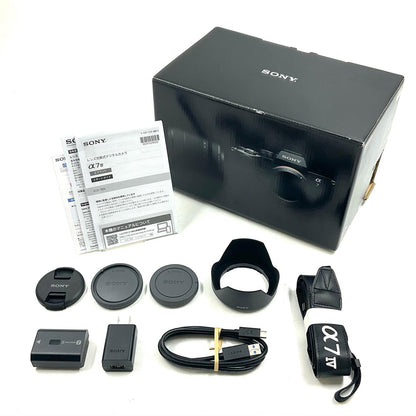 【全額返金保証】【最速発送】Sony デジタル一眼 α7 IV ILCE-7M4K ズームレンズキット ブラック 美品 動作確認済