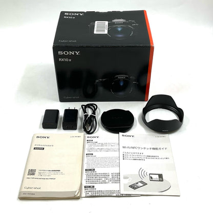 【全額返金保証】【最速発送】Sony コンパクトデジタルカメラ RX10IV DSC-RX10M4 ブラック 美品 動作確認済