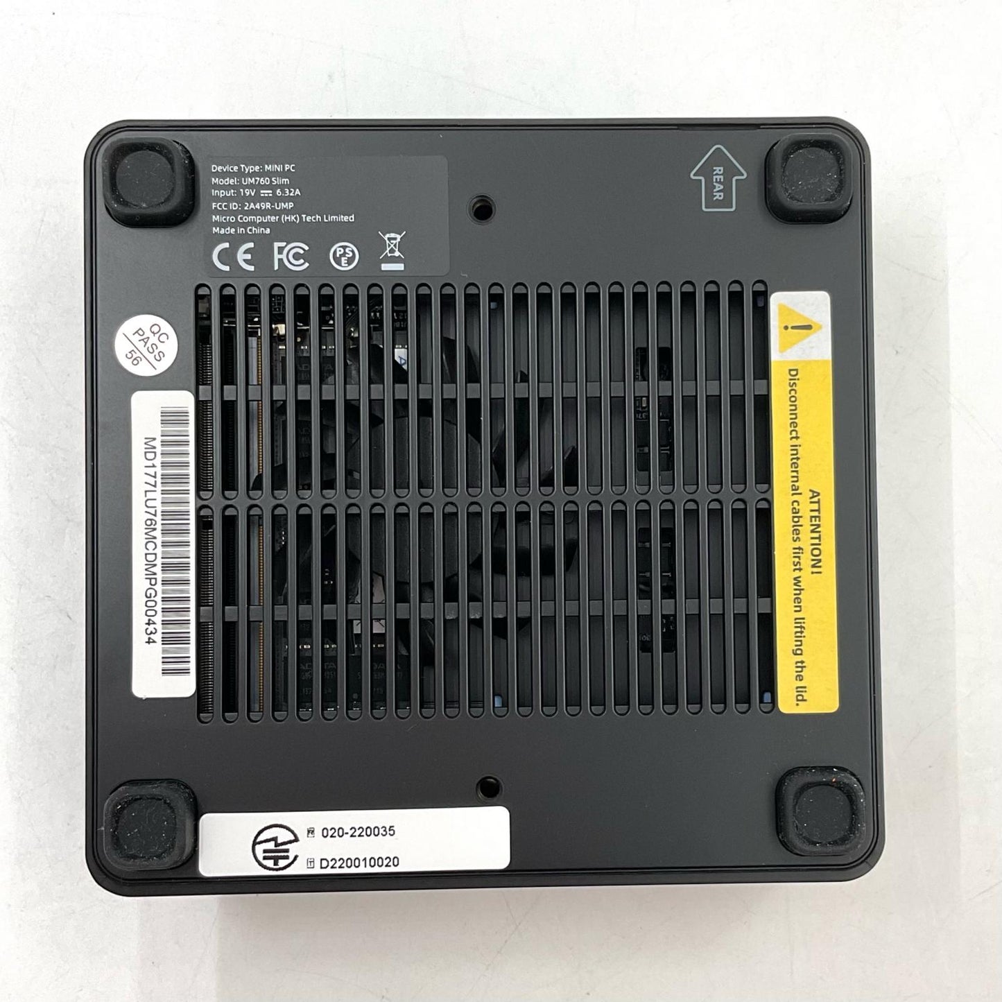 【全額返金保証】【最速発送】MINISFORUM miniデスクトップpc UM760 Slim AMD Ryzen 5 7640HS 16GB M.2 SSD 1TB 動作確認済