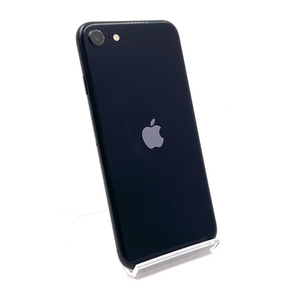 【全額返金保証】【最速発送】Apple iPhone iPhone SE（第3世代） 64GB ミッドナイト Softbank SIMフリー 白ロム 動作確認済 83%