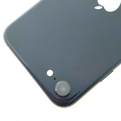 【全額返金保証】【最速発送】Apple iPhone iPhone SE（第3世代） 64GB ミッドナイト Softbank SIMフリー 白ロム 動作確認済 83%