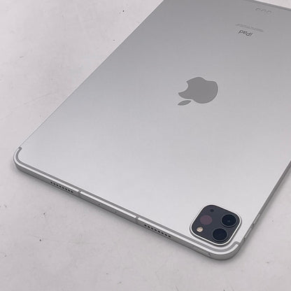 【全額返金保証】【最速発送】Apple iPad Pro 11インチ 第3世代 128GB シルバー WiFi+Cellular docomo SIMフリー 白ロム 美品 動作確認済