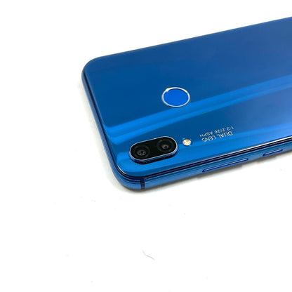 【全額返金保証】【最速発送】Huawei P 20 lite 32GB クラインブルー Y!mobile SIMフリー ANE-LX2J 白ロム 美品 動作確認済