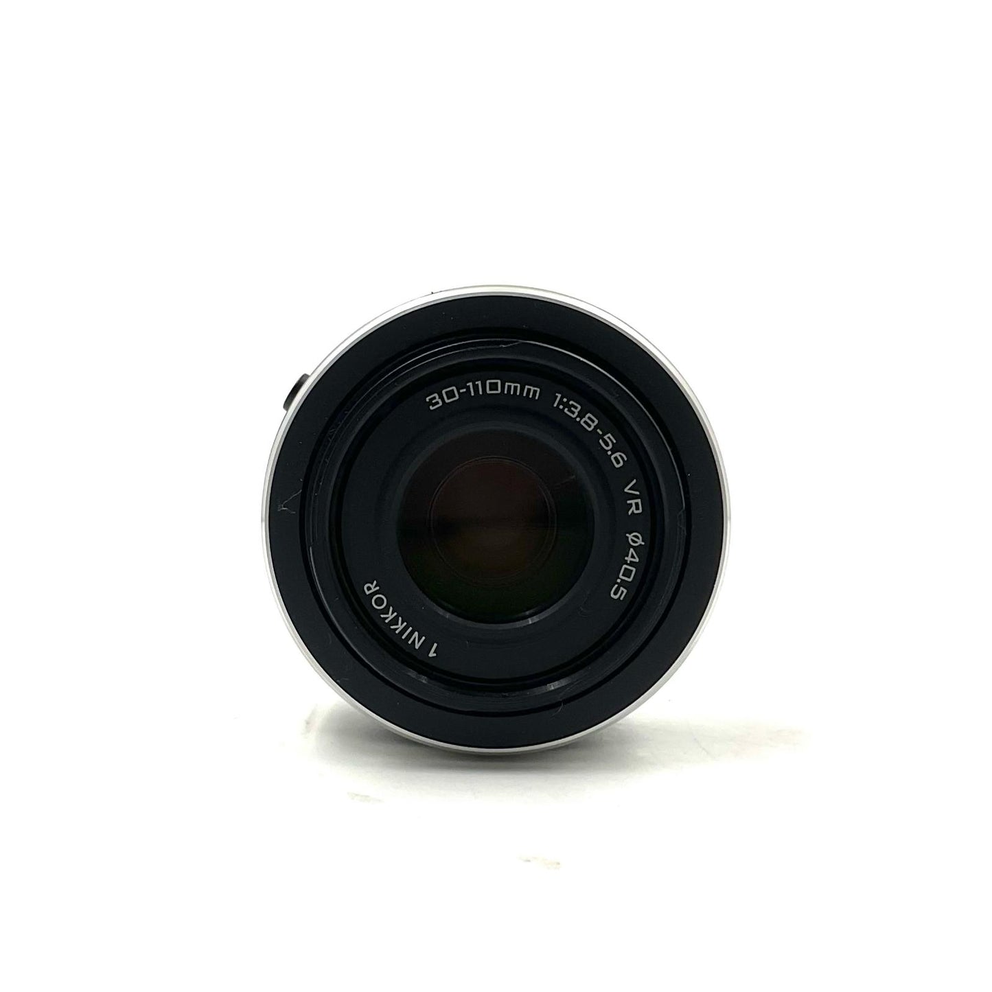 【全額返金保証】【最速発送】Nikon 1 NIKKOR VR 30-110mm f/3.8-5.6 [シルバー] 美品 動作確認済