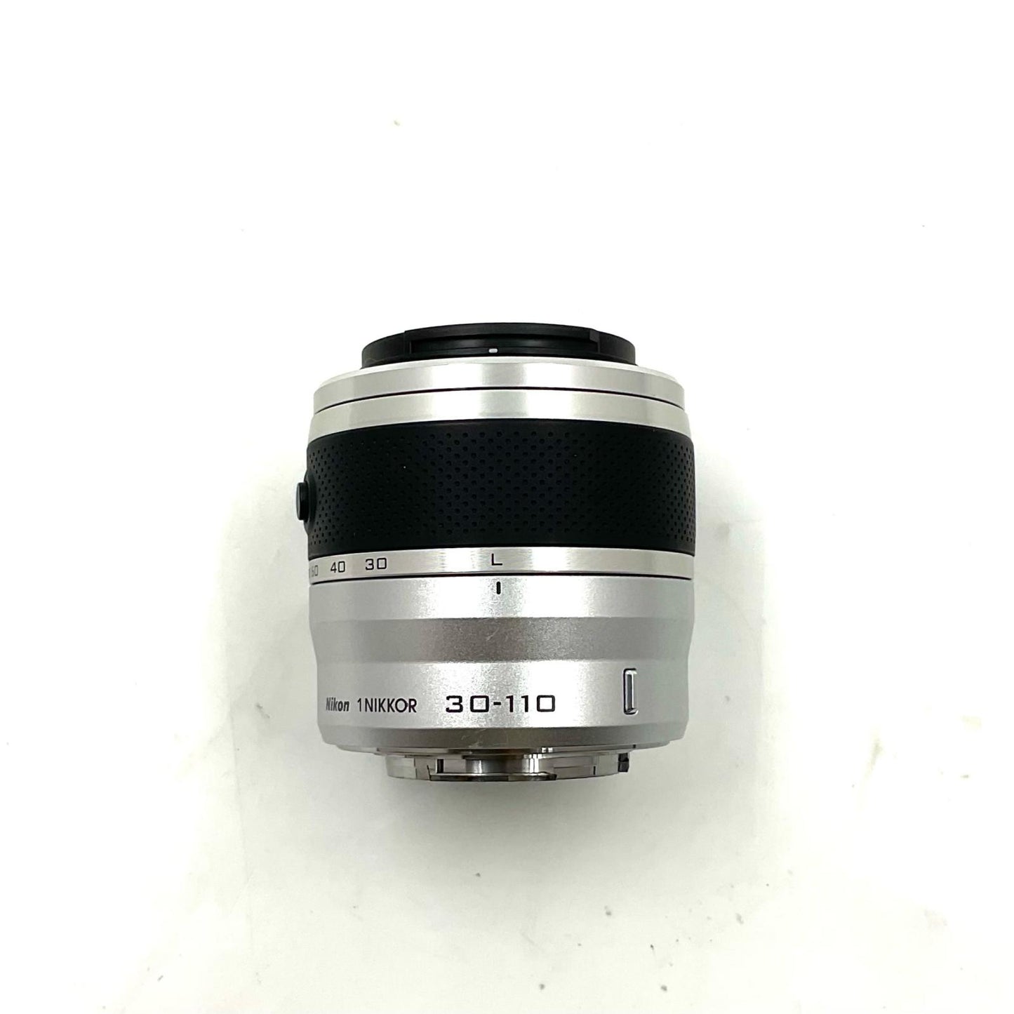 【全額返金保証】【最速発送】Nikon 1 NIKKOR VR 30-110mm f/3.8-5.6 [シルバー] 美品 動作確認済