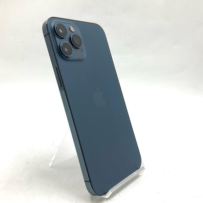 【全額返金保証】【最速発送】Apple iPhone iPhone 12 Pro Max 128GB パシフィックブルー au 白ロム 動作確認済 94%