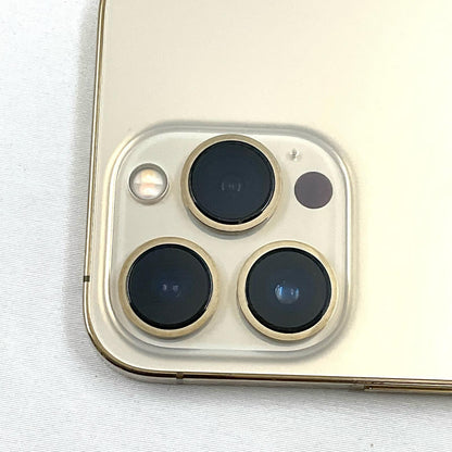 【全額返金保証】【最速発送】Apple iPhone iPhone 13 Pro 512GB ゴールド au SIMフリー 白ロム 美品 動作確認済 80%
