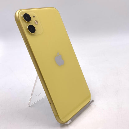 【最速発送】Apple iPhone iPhone 11 64GB イエロー au SIMフリー 白ロム【難有】 80%