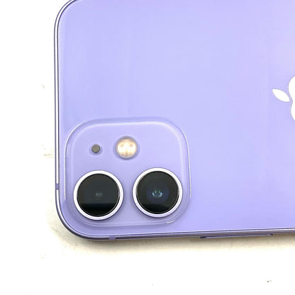 【全額返金保証】【最速発送】Apple iPhone iPhone mini 12 mini 64GB パープル docomo SIMフリー 白ロム 美品 動作確認済 100%