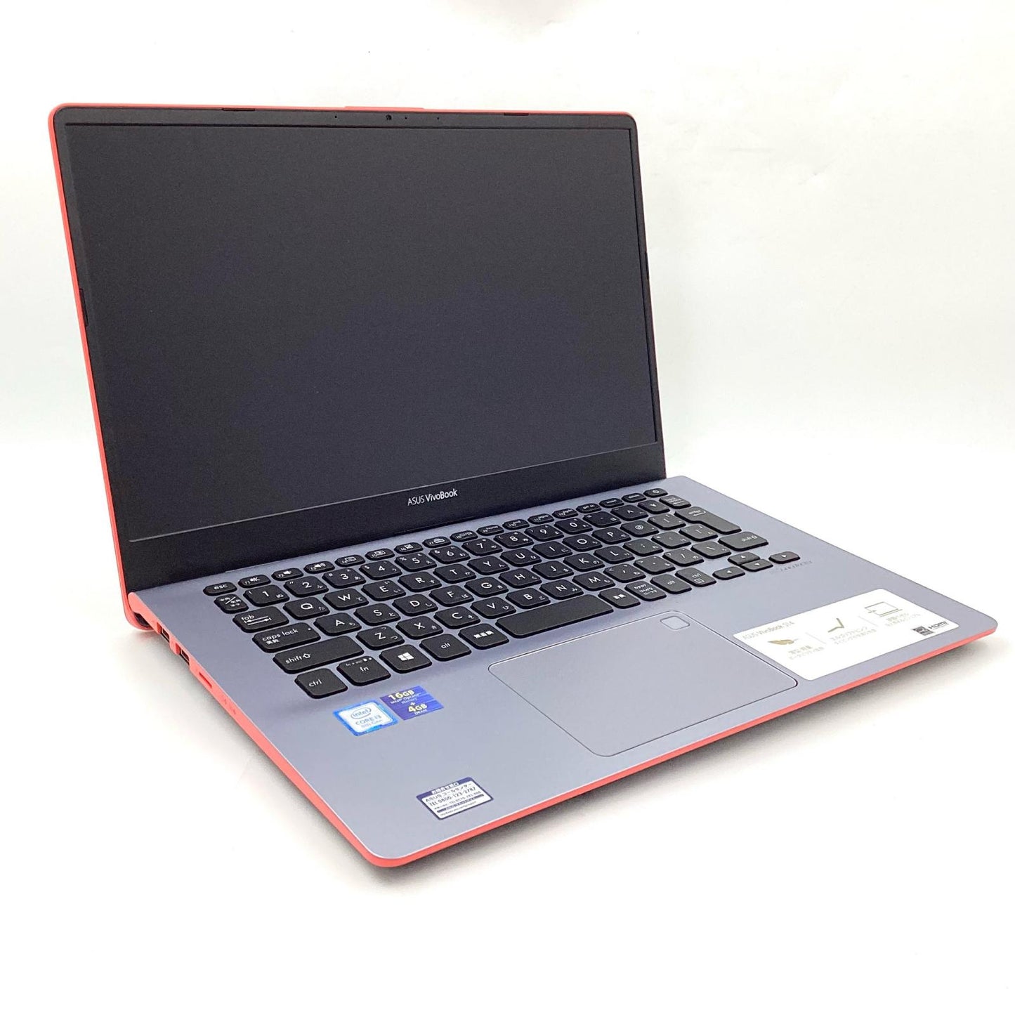 【全額返金保証】【最速発送】ASUS Vivo Book S14 X430UA Intel(R) Core(TM) i3-8130U CPU @ 2.20GHz 4GB M.2 SSD 16GB HDD 1TB 87.2% 美品 動作確認済