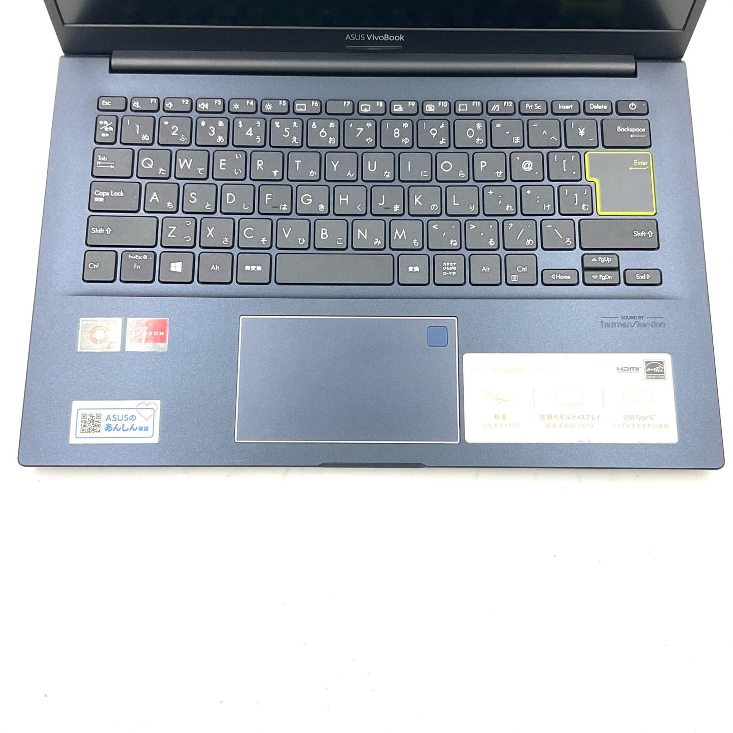 【最速発送】ASUS Vivo Book 14 M413DA-EK30BTS AMD Ryzen 3 3250U with Radeon Graphics 8GB M.2 SSD 256GB 65.9%【難有】